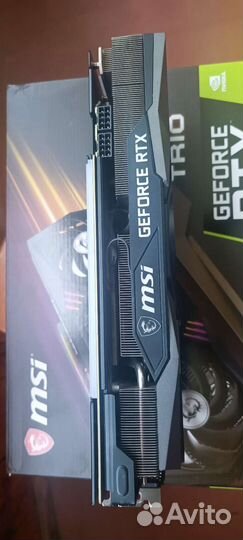 Видеокарта MSI rtx 3070 ti gaming x trio