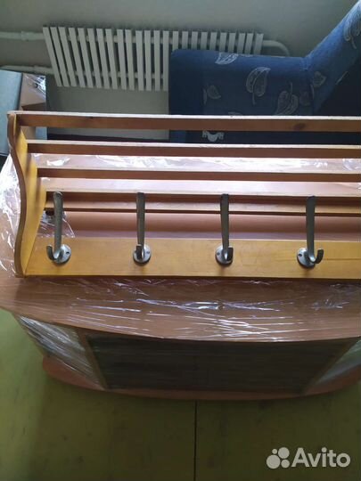 Вешалка настенная в прихожую СССР ретро винтаж