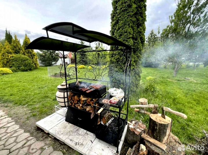 Мангал из стали