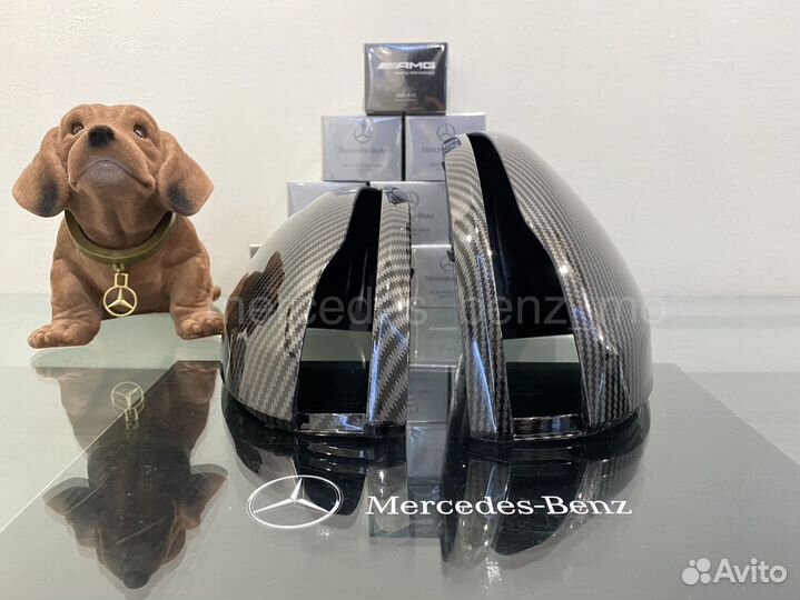 Накладки на зеркала Мерседес Бенц