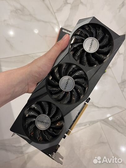 Видеокарта rtx3070 gigabyte