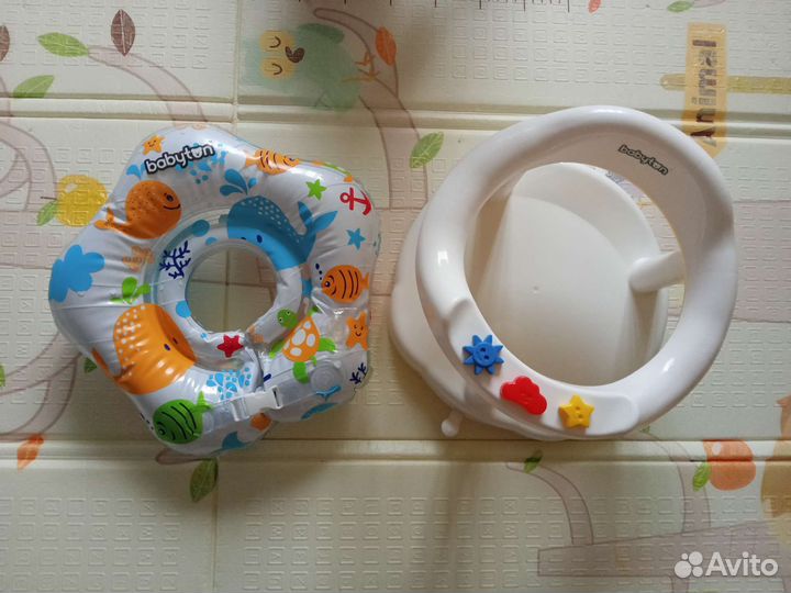 Babyton круг на шею и сиденье для купания