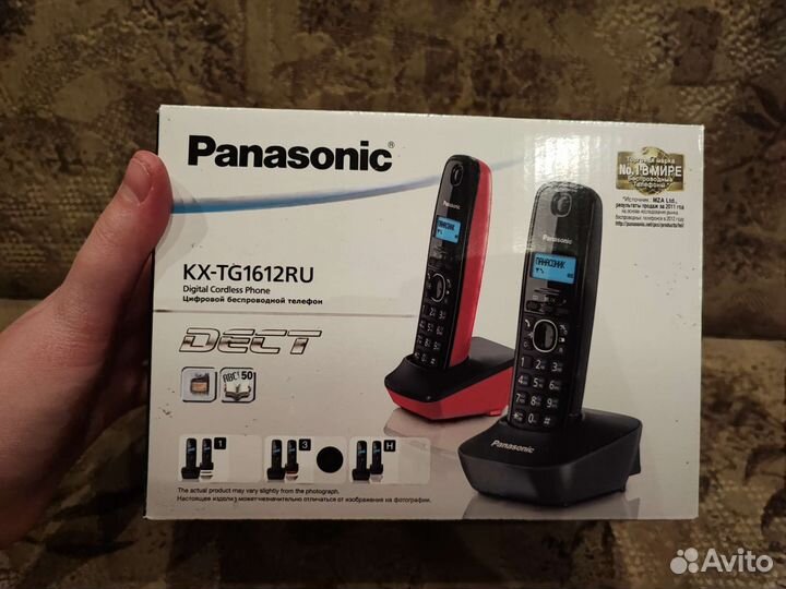 Радиотелефон Panasonic KX-TG1611RU