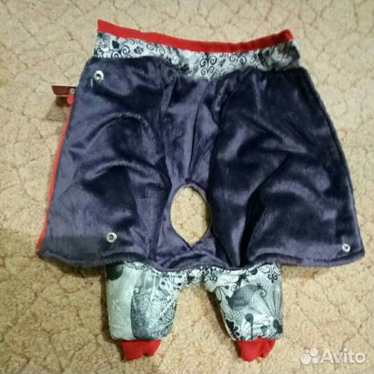 Зимний комбинезон для собаки(мальчик)