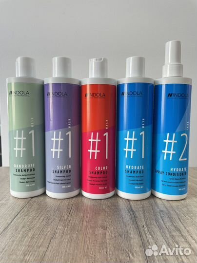 Indola профессиональные шампунь бальзам для волос