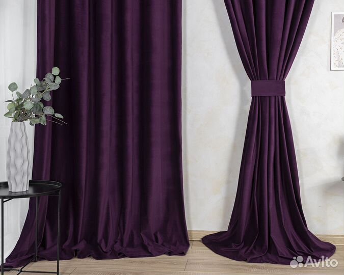Портьеры бархат Беллиссимо Изабелла шторы