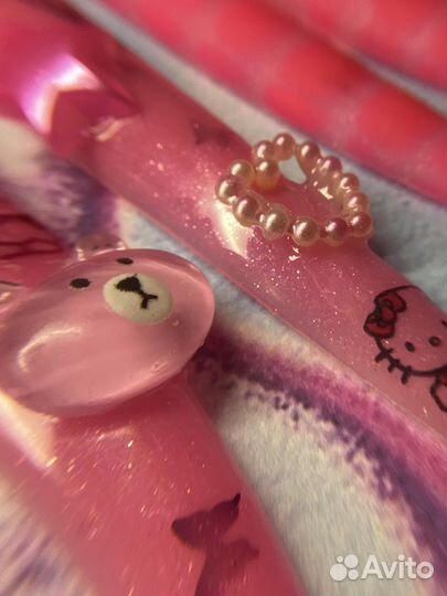 Экстра длинные накладные ногти