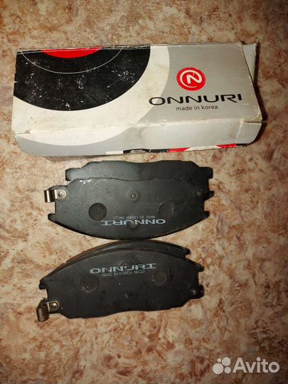 Колодки тормозные 581013AA30 хундай