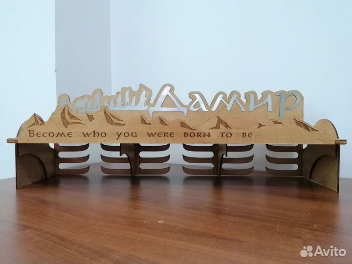 Медальница деревянная Собственная мастерская