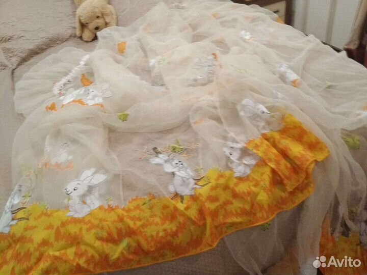 Тюль для детской спальни