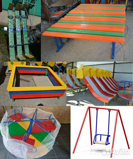 Игровые элементы для площадок