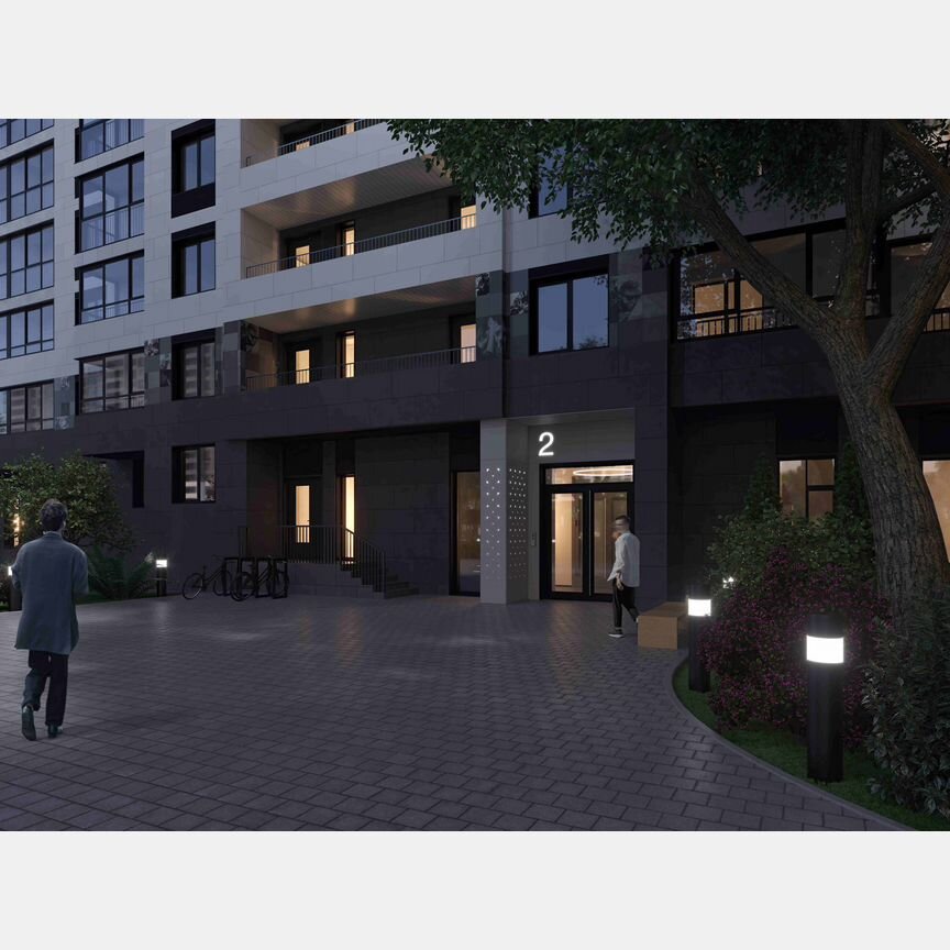 3-к. квартира, 84,1 м², 4/16 эт.