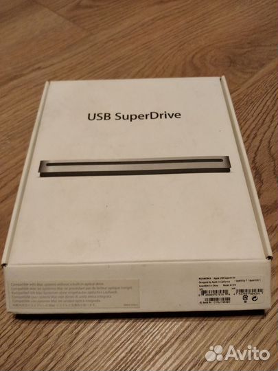 Внешний CD/DVD R+W привод Apple USB SuperDrive