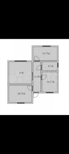 Дом 100 м² на участке 5 сот.