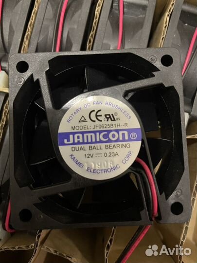 Вентилятор Jamicon JF0625B1H 60х60х25 12В