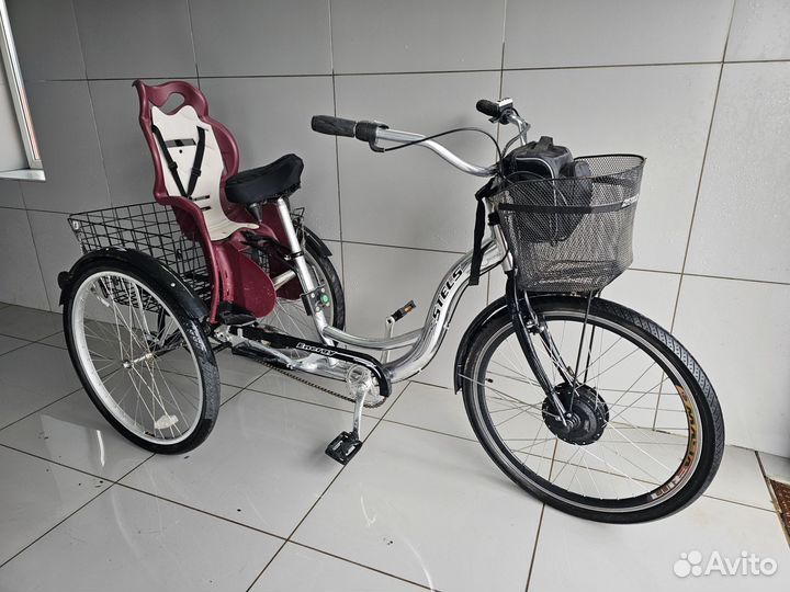 Электровелосипед Алюминиевый Stels Energy