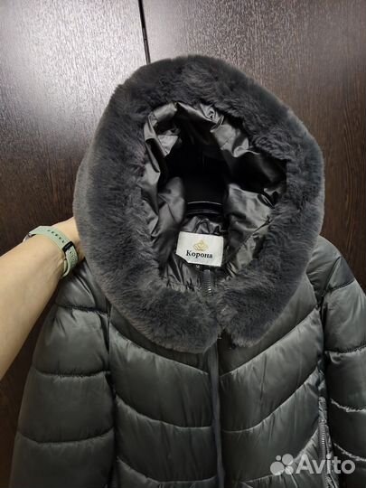 Пуховик женский зимний 52-54