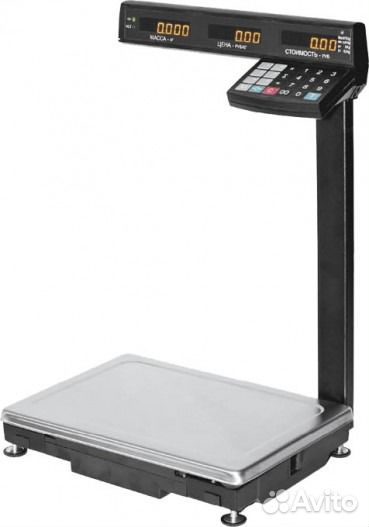 Весы торговые системные масса мк-15.2-тв2