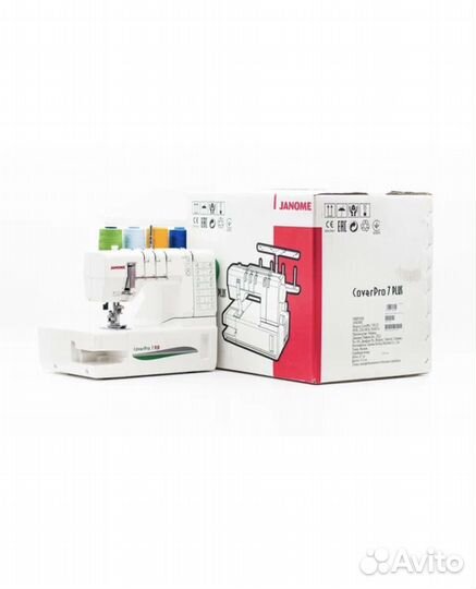 Распошивалиеая машина janome cover pro 7 plus