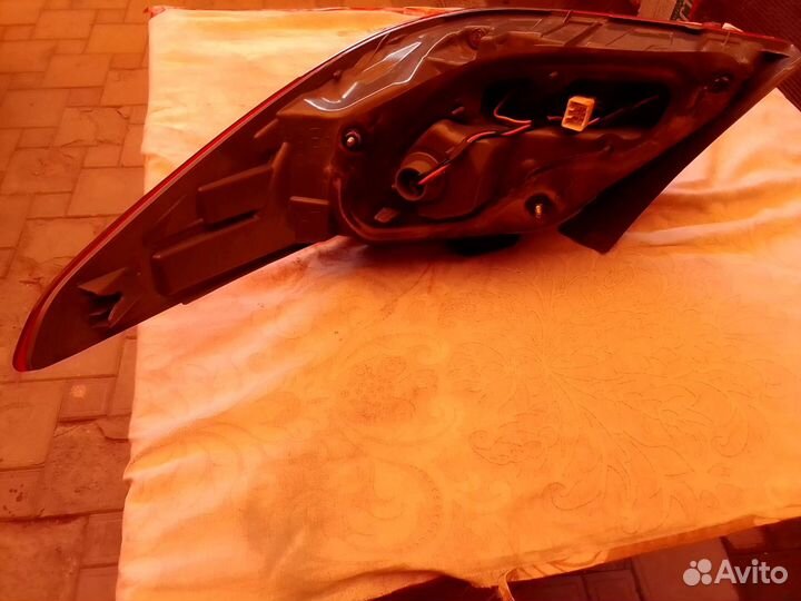 Задние фонари хюндай солярис