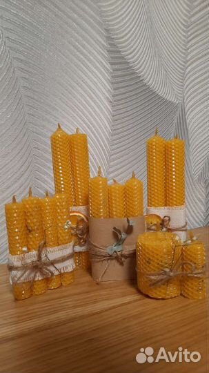Набор свечи из вощины