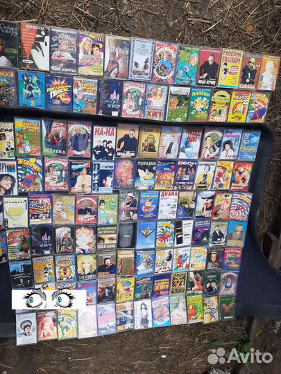 Аудиокассеты студийные и 90 мин и др