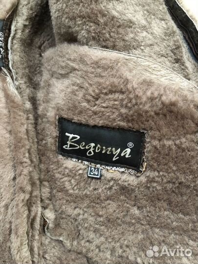 Дубленка натуральная кожа и мех