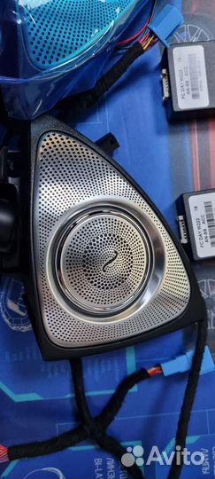 Пищалки Burmester 3D на w222 Mercedes-Benz S-Class