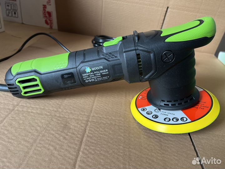 Полировальная машинка Wooste 150мм электрическая
