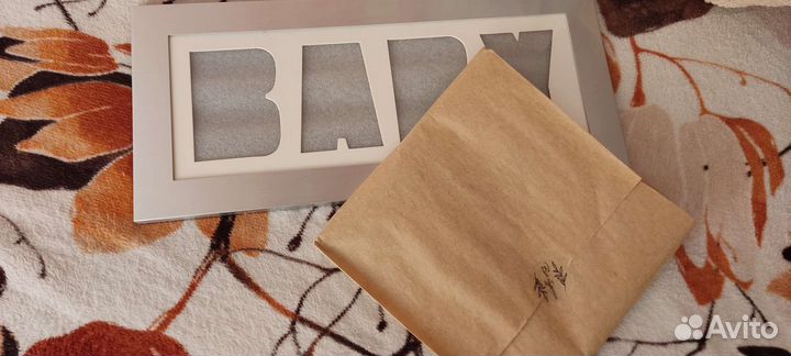 Фоторамка и альбом для фотографий малыша