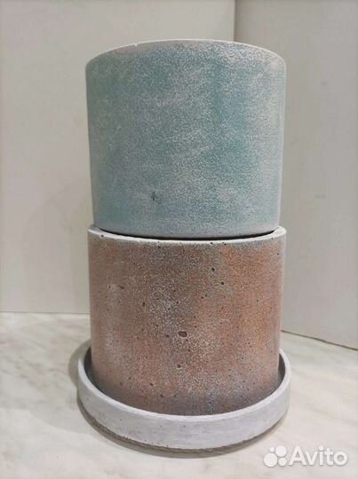 Бетонный горшок для суккулентов/горшки для растени