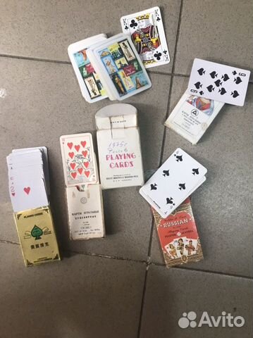 Игральные карты СССР объявление продам