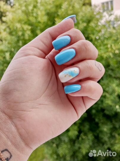 Маникюр гель лак