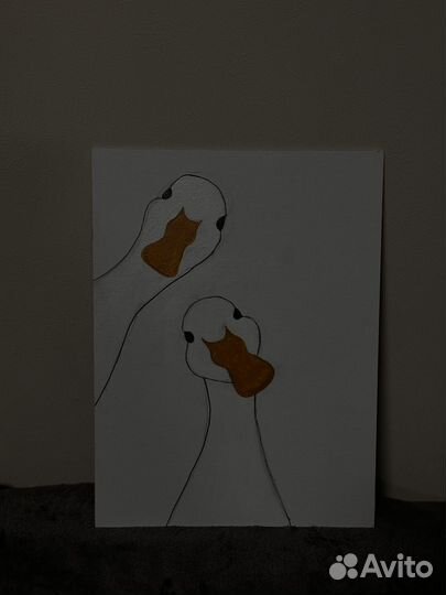 Кртина гуси