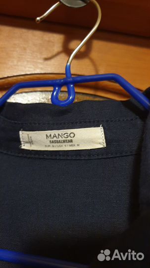 Платье лен Mango р.44