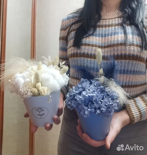 Цветы в стаканчике на 5 лет