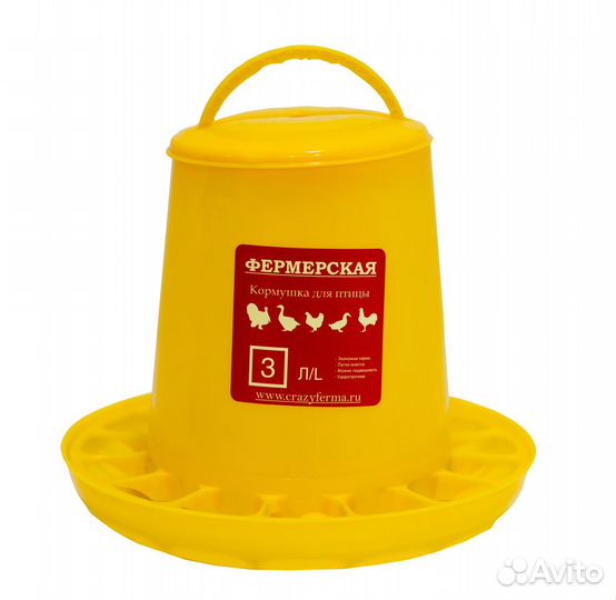 Кормушки для кур и другой с/х птицы