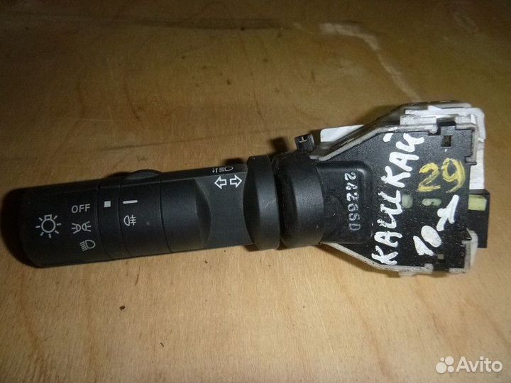 Переключатель поворотов подрулевой nissan qashqai