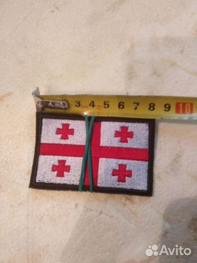 Нашивки флаги стран мира 8х5 см