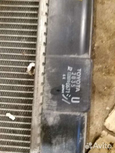 Радиатор основной тойота хариер, Hybrid 3.3LexusRX