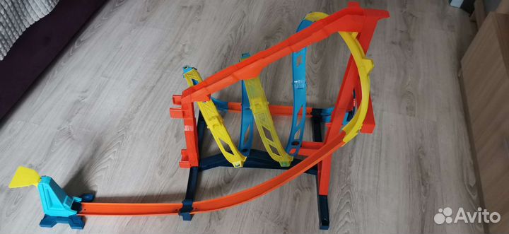 Hot Wheels Конструктор Трасс Автотрек Спираль