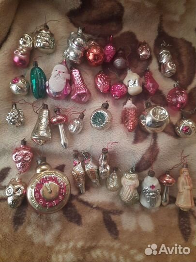 Елочные игрушки СССР