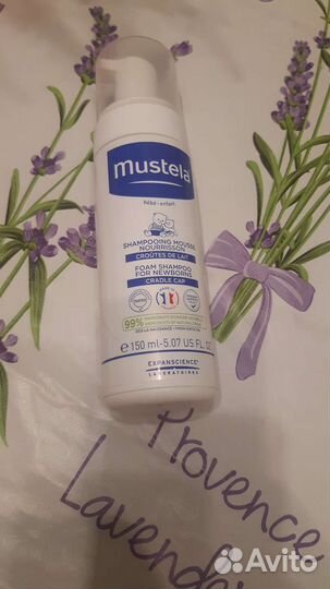 Шампунь для новорожденных Mustela