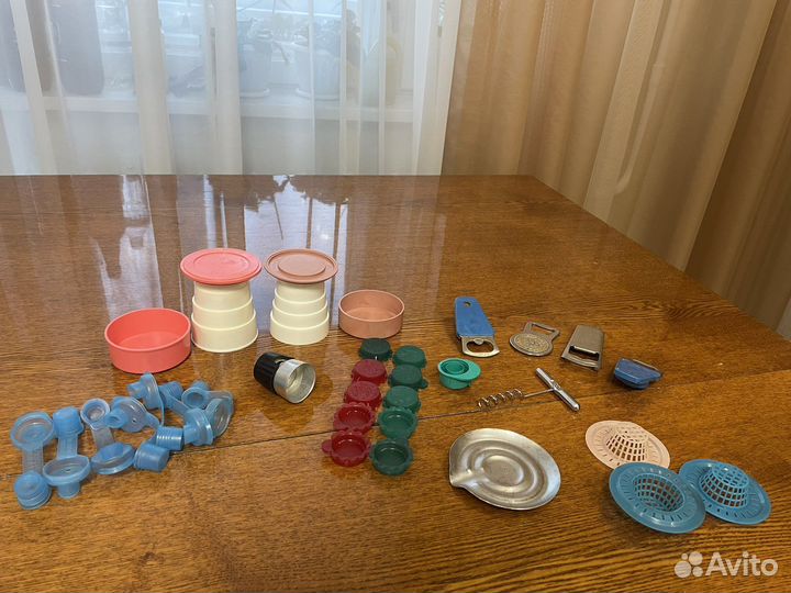 Стаканы складные, крышки, ключи СССР б/у