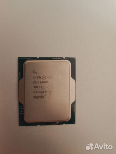 Процессор I5 12400f