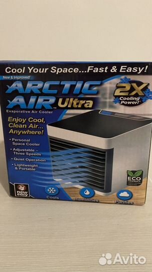 Мини кондиционер arctic air настольный, вентилятор