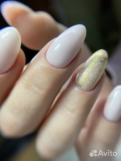 Маникюр гель-лак дизайн (в студии)