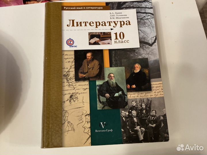 Учебники по литературе 10, 11 класс
