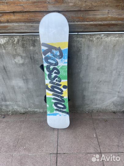 Сноуборд Rossignol 130, крепления, ботинки