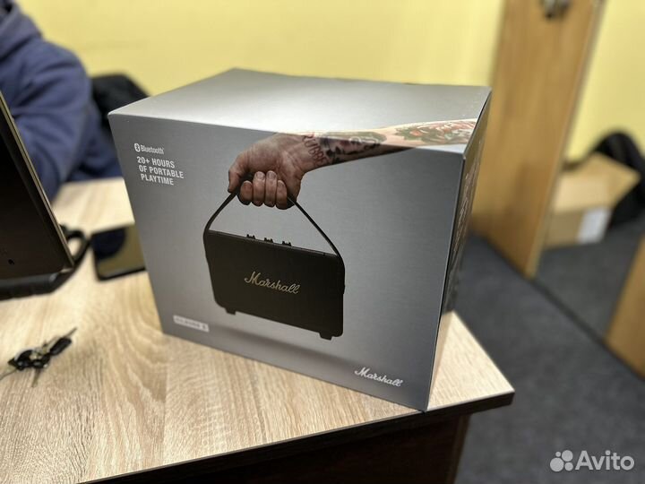 Marshall Kilburn II Черный Латунь Новые